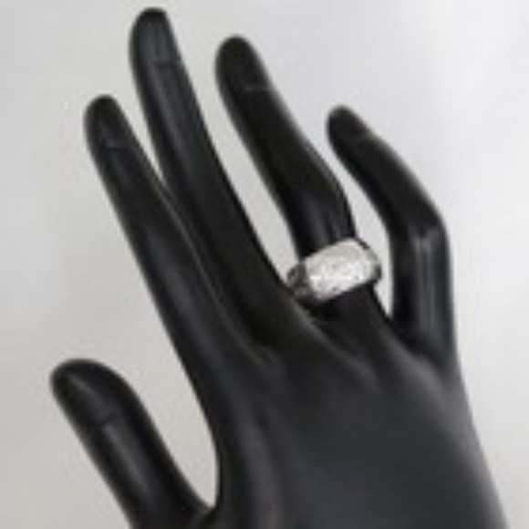 BVULGARI SAVE THE CHILDREN RING 925 SILVER SIZE 7.5 - Picture 2 of 3